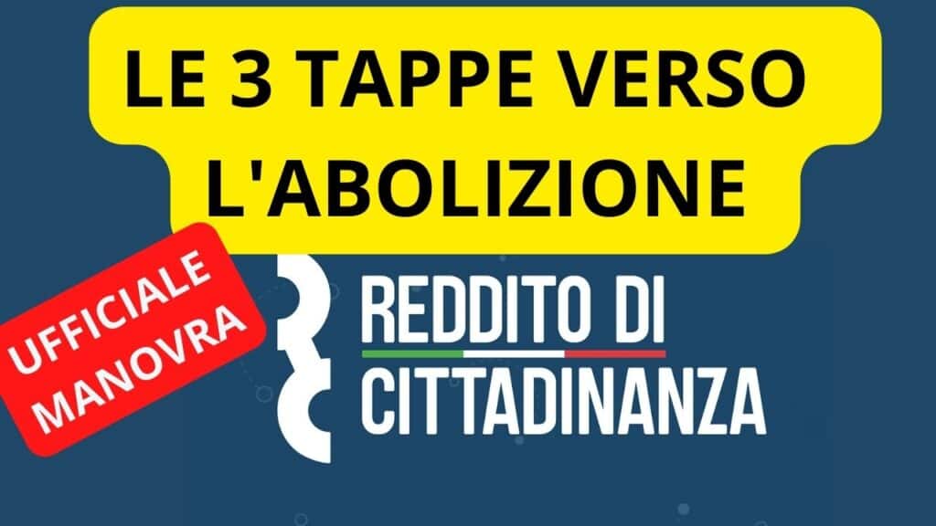 Le principali tappe verso l'abolizione o la fine del reddito di cittadinanza voluta dal governo di Giorgia Meloni