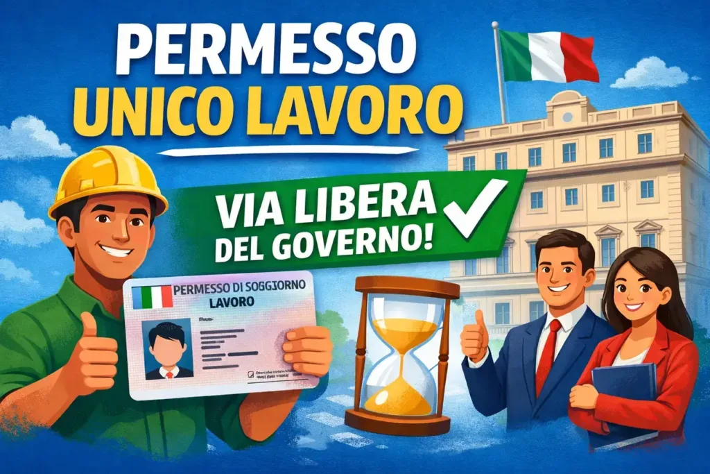 Novità su Permesso unico lavoro, sì definitivo del Governo dopo Camera e Senato
