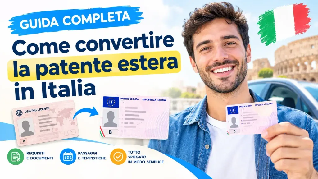 Guida completa su come convertire la patente estera in Italia in modo facile